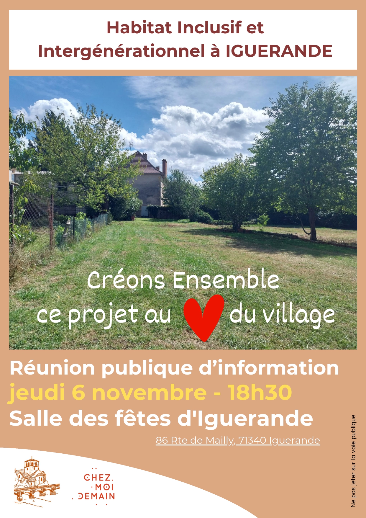 Réunion publique